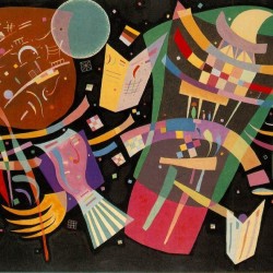 pintura expresionismo 'composition X '
